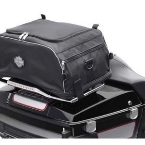 Harley-Davidson Bar and Shield Zippered Collapsible Rack Bag